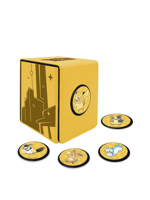 Caja de mazo Alcove Click Shimmering Skyline de Pokémon - Ultra Pro