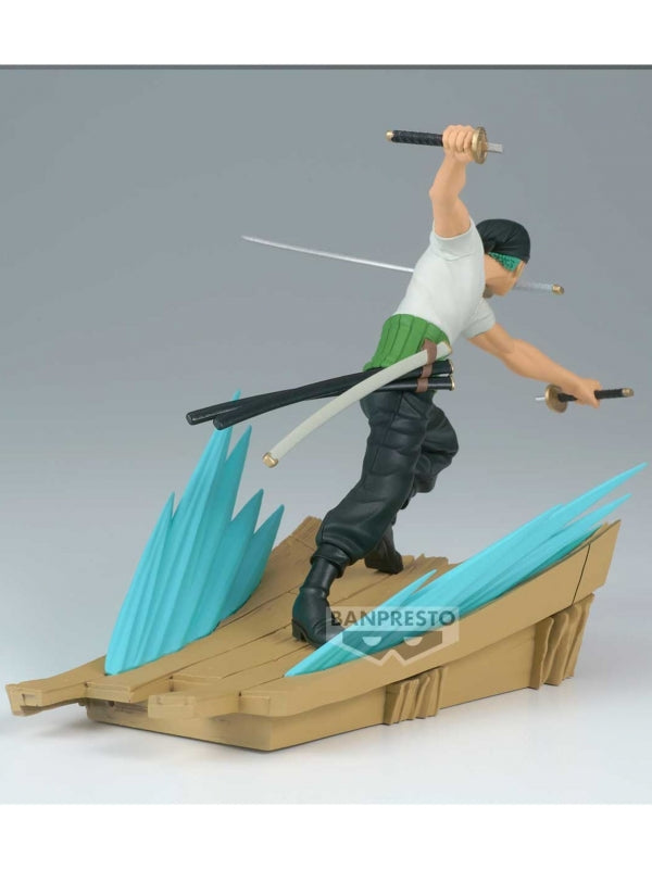 Figuras ONE PIECE SENKOZEKKEI-RORONOA ZORO- de 11 cm