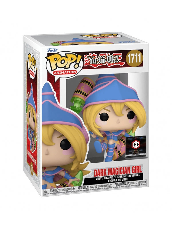 Funko POP! Vinyl (Exc) Dark Magician Girls W/ Cylinder ( Chalice Collectibles) - Yu-Gi-Oh!