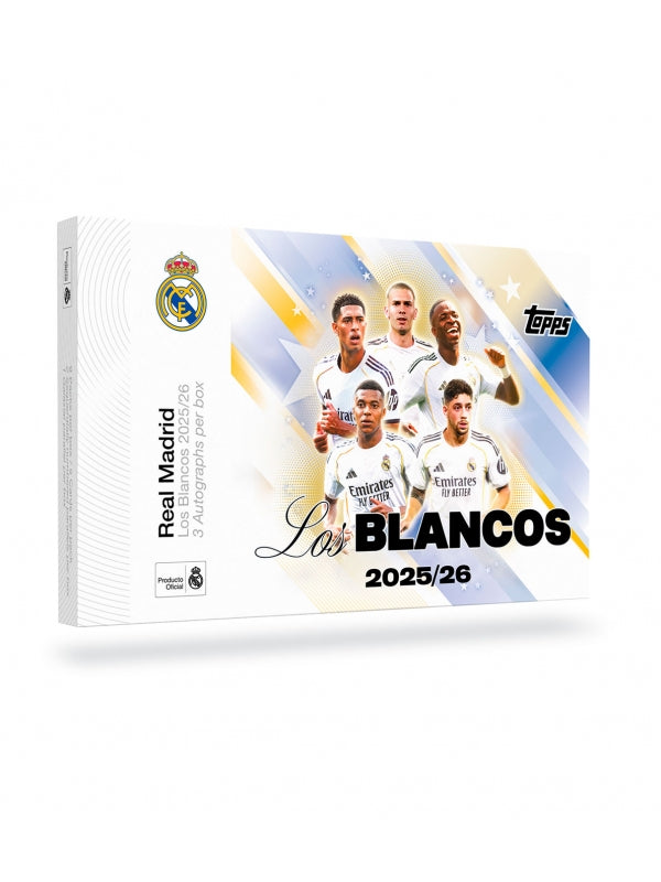Caja Topps Hobby Real Madrid Los Blancos 2025/26