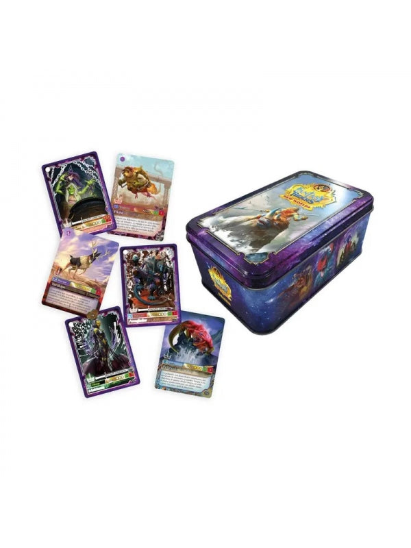 Lata (50 cartas) Fantasy Riders New Worlds de Panini