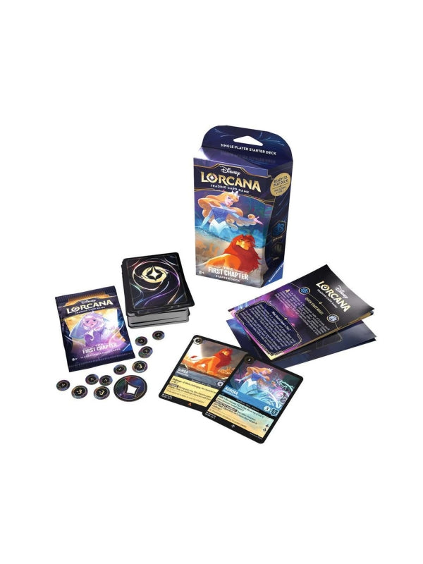 Mazos de inicio (12 unidades) The First Chapter - Inglés - Disney Lorcana TCG