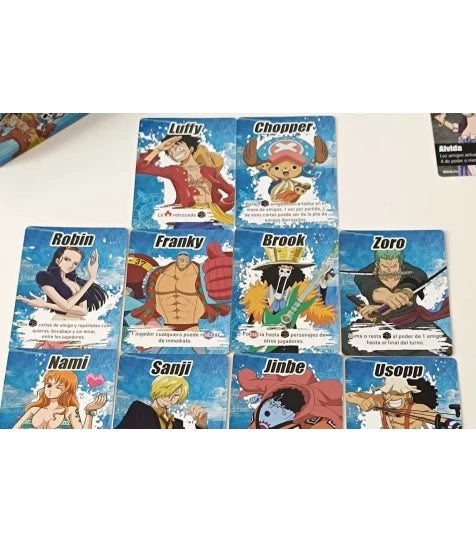 One Piece Nakama: amigos y enemigos en Español Juego de mesa