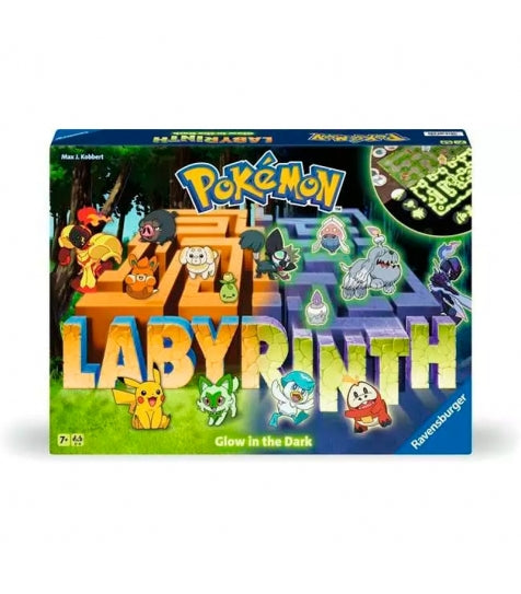 Pokemon Labyrinth Glow in the Dark Society Games de Ravensburger