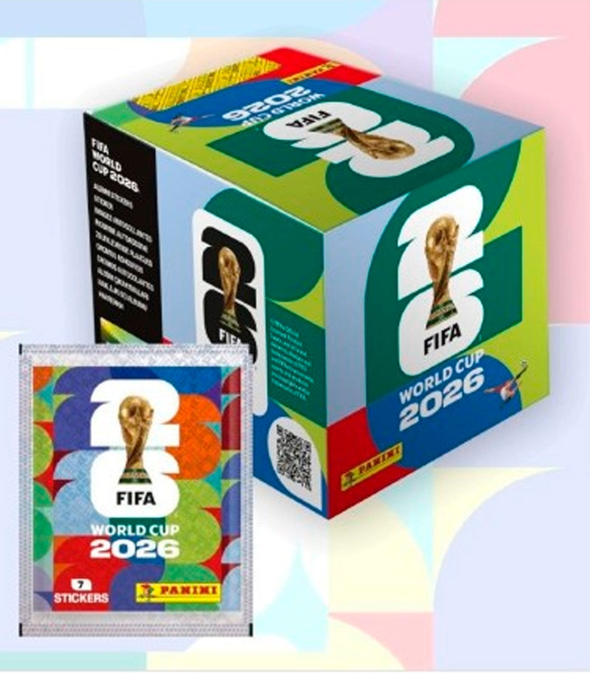 Caja 50 sobres FIFA WORLD CUP 2026