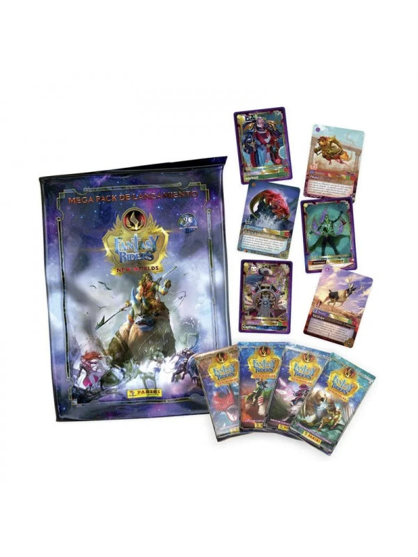 Starter Pack Megapack carton Fantasy Riders New Worlds de Panini
