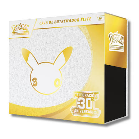 (ETB) de Celebración 30.º Aniversario de Pokémon - Español.