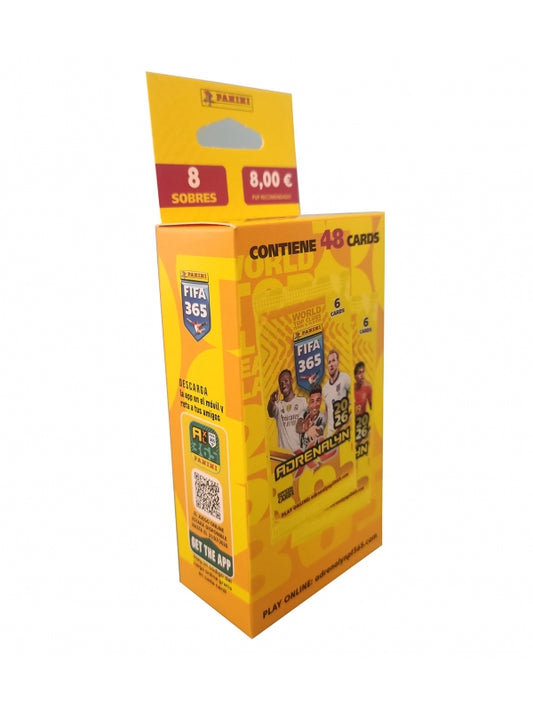 Blister (8 Sobres) Adrenalyn FIFA 365 2026 TC de Panini Cromos