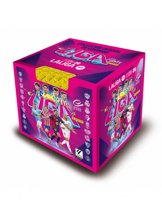 Caja 50 Sobres La Liga 2025/26 de Panini Cromos
