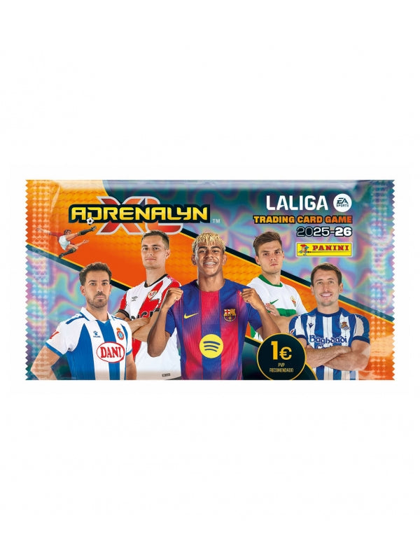 Caja de 50 sobres Adrenalyn XL Liga 2025-26 - Panini Cromos