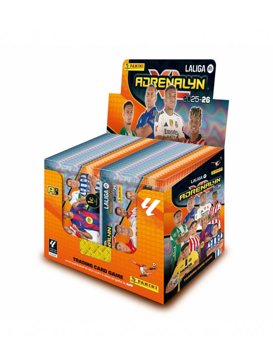 Caja de 50 sobres Adrenalyn XL Liga 2025-26 - Panini Cromos