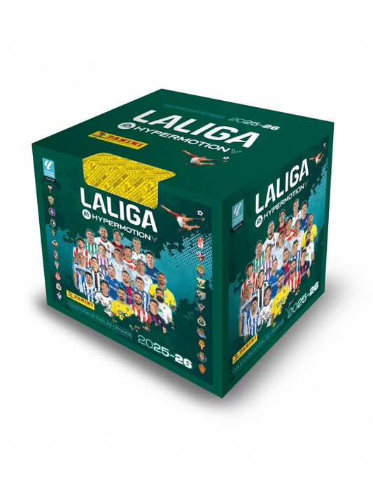 Caja de 50 Sobres LaLiga Hypermotion 2025/26 - Panini Cromos