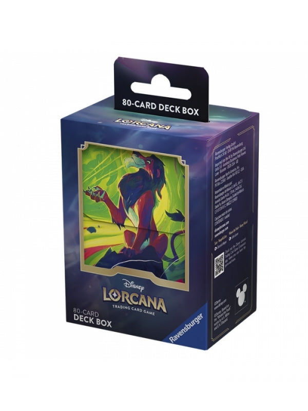 Caja de mazo Scar - Vengeful Lion Azurite Sea  - Disney Lorcana TCG
