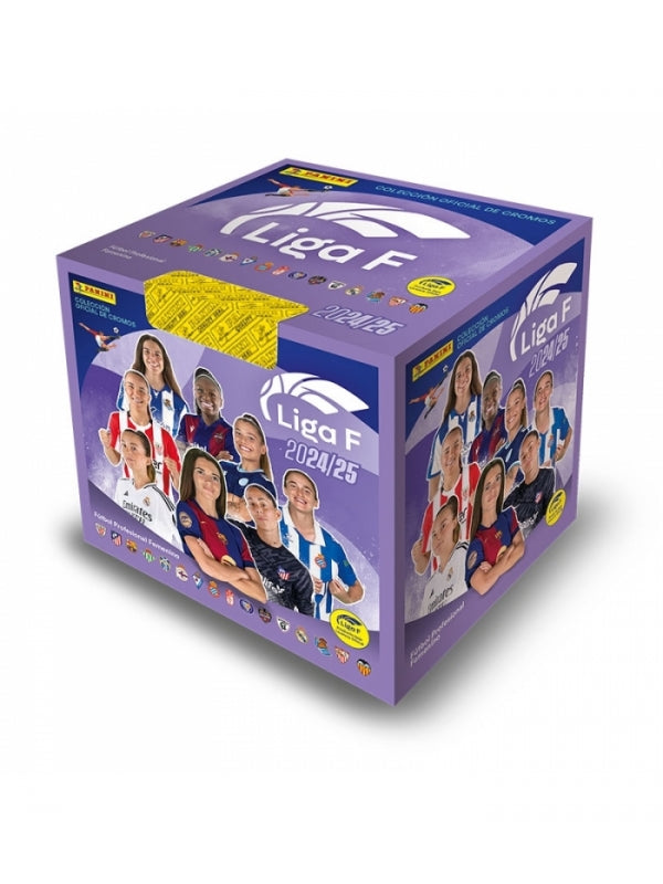 Cajita 50 sobres Liga Femenina 2024/25 de Panini Cromos
