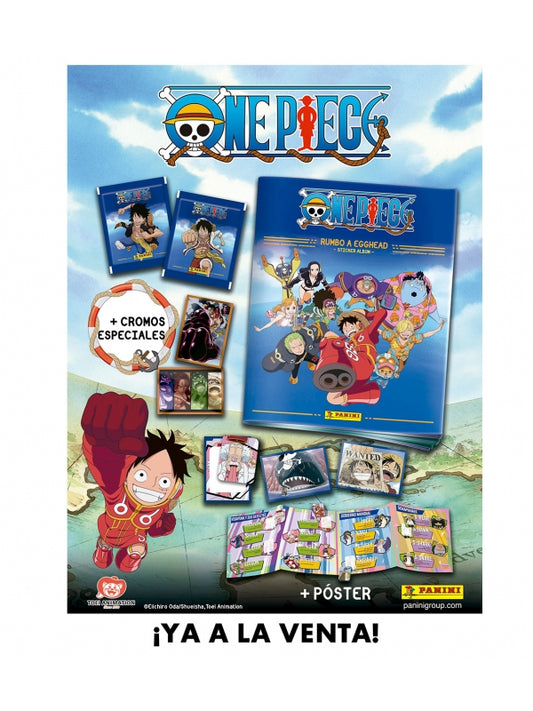 Cartón (Álbum + 4 Sobres) Rumbo a Egghead One Piece - Panini Cromos