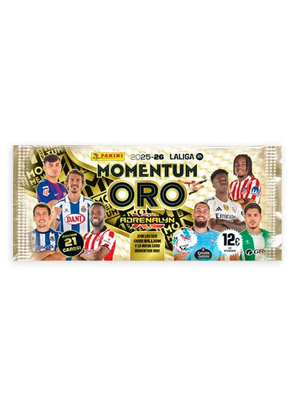 Cartón Sobre Momentum Oro Adrenalyn Liga 25/26 - Panini Cromos