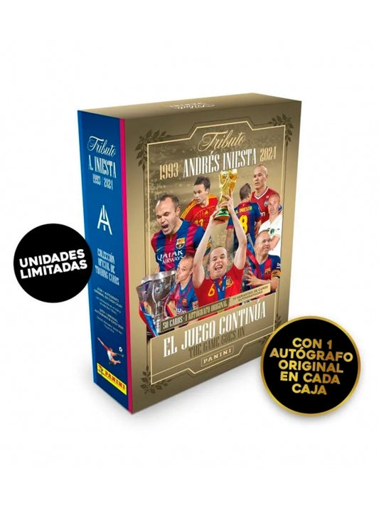 Collector Box - Tributo Andrés Iniesta 1993-2024 - Panini Cromos