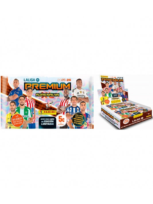 Display Premium Adrenalyn 25/26 (20 sobres) - LaLiga - Panini Cromos