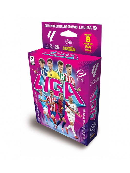 Eco Blister 8 Sobres La Liga 2025/26 de Panini Cromos