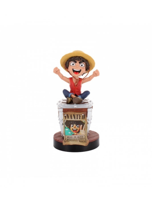 Figura Stand Cable Guys R.E.S.T Collectible  Device Holder Luffy 'Wanted Poster' de Exquisite Gaming