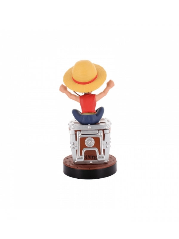 Figura Stand Cable Guys R.E.S.T Collectible  Device Holder Luffy 'Wanted Poster' de Exquisite Gaming