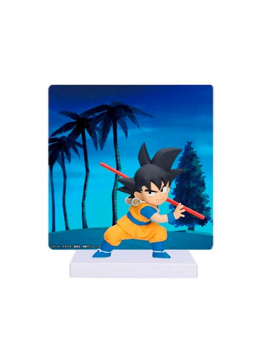 Figuras DRAGON BALL DAIMA SON GOKU (MINI) FIGURE WITH PANEL de 13 cm
