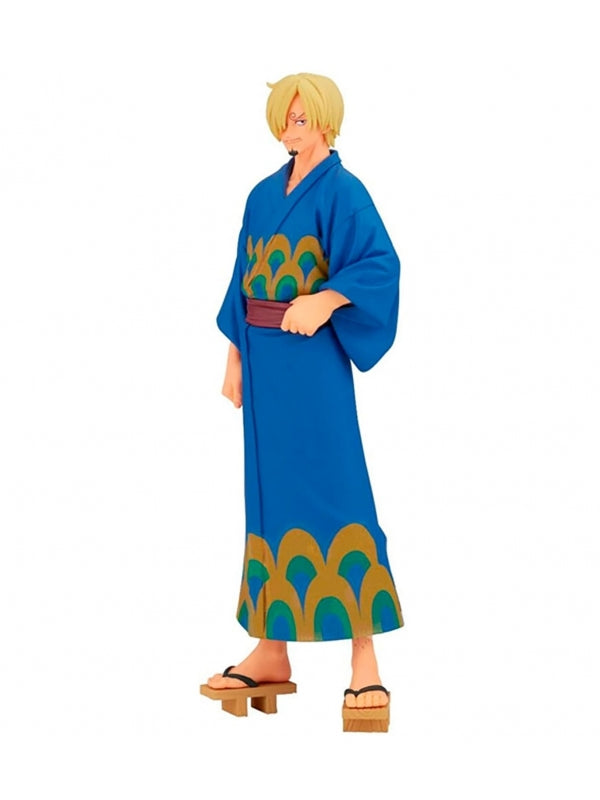 Figuras ONE PIECE DXF THE GRANDLINE SERIES WANOKUNI SANJI YUKATA ver 17 cm de Banpresto