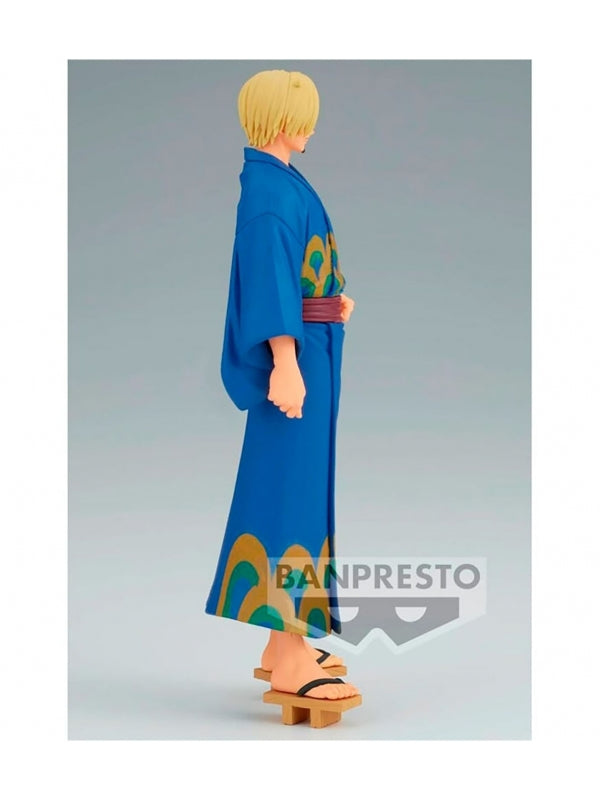 Figuras ONE PIECE DXF THE GRANDLINE SERIES WANOKUNI SANJI YUKATA ver 17 cm de Banpresto