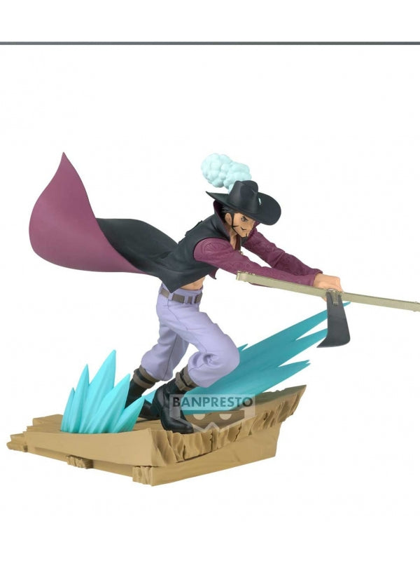 Figuras ONE PIECE SENKOZEKKEI-DRACULE.MIHAWK- de 12 cm