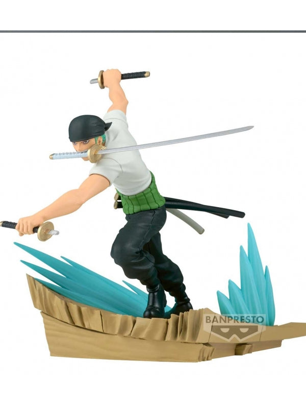 Figuras ONE PIECE SENKOZEKKEI-RORONOA ZORO- de 11 cm