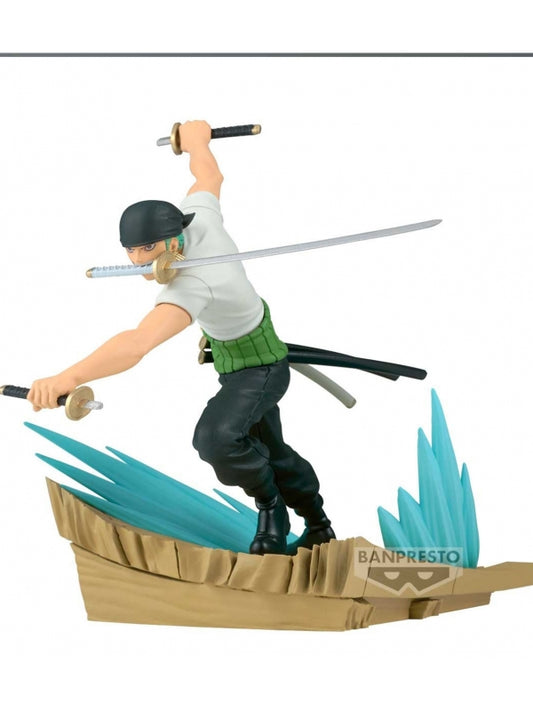 Figuras ONE PIECE SENKOZEKKEI-RORONOA ZORO- de 11 cm