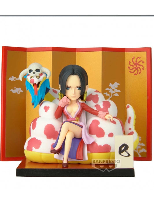 Figuras ONE PIECE WORLD COLLECTABLE FIGURE SPECIAL BOA.HANCOCK ＆ SALOME de 6 cm