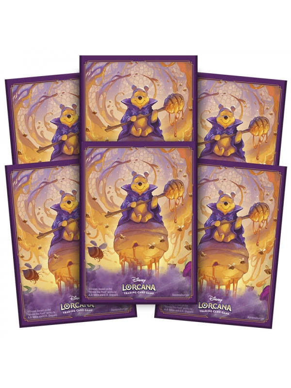 Fundas Estándar Winnie the Pooh – Hunny Wizard Azurite Sea  - Disney Lorcana TCG