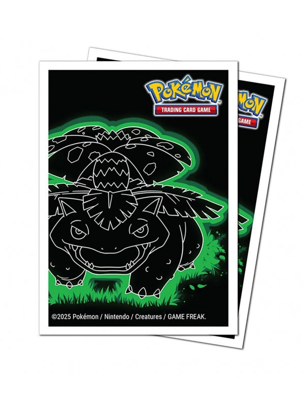 Fundas Standard 105ct APEX Deck Protector Sleeves Venusaur Neon Kanto Pokémon - Ultra Pro