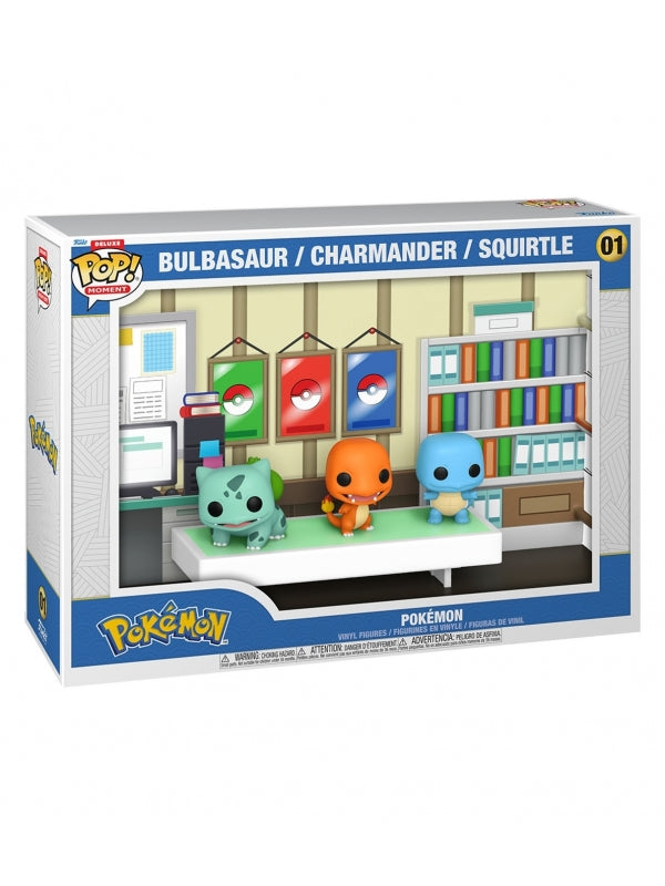 Funko POP! Moment Deluxe Pokémon Starters (1996) - Pokémon