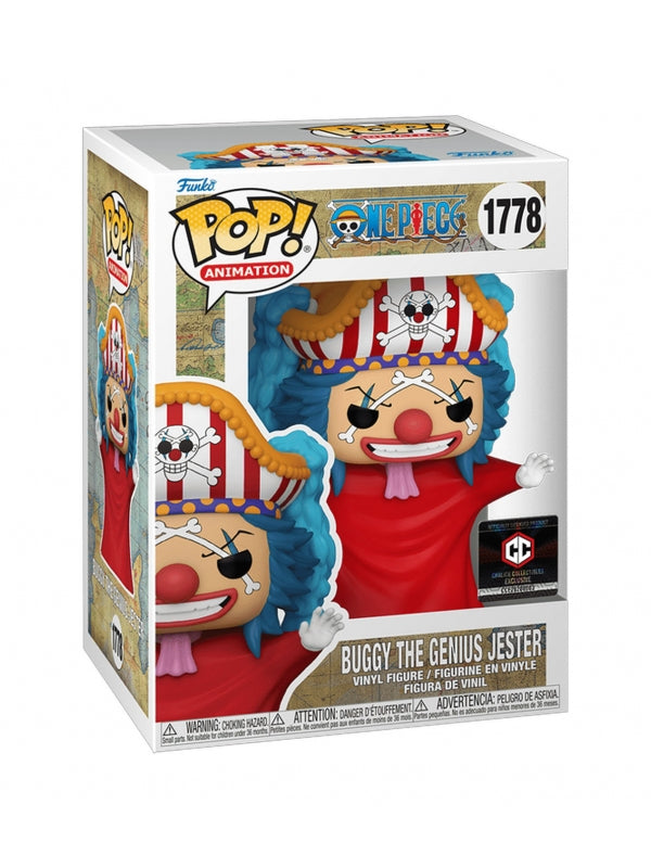 Funko POP! Vinyl (Exc) Buggy The Genius Jester (Chalice Collectibles) - One Piece