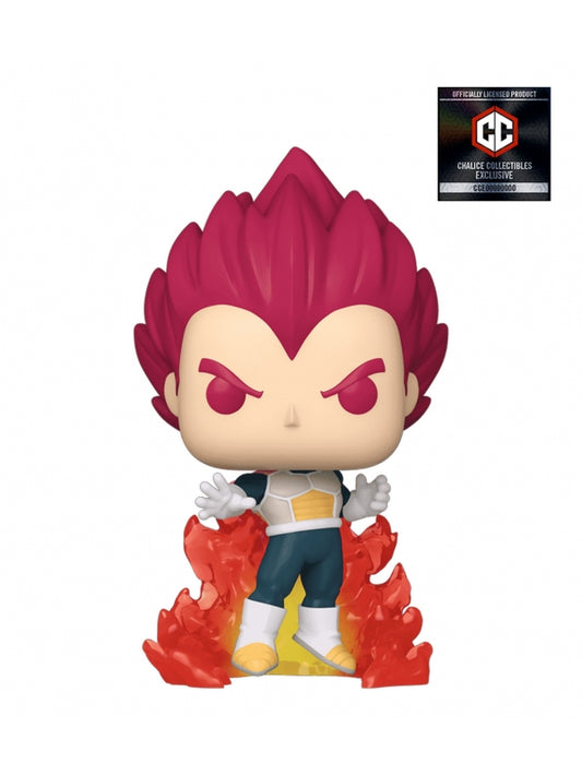 Funko POP! Vinyl (Exc) Saiyan God Vegeta (Chalice Collectibles) - Dragon Ball
