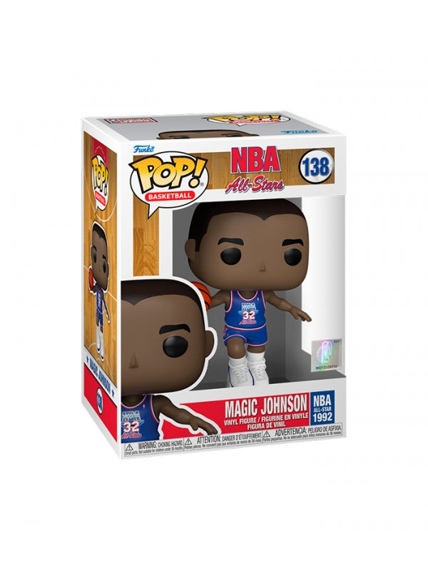 Funko POP! Vinyl Legends - Magic Johnson (BlueAllStarUni1991) - NBA