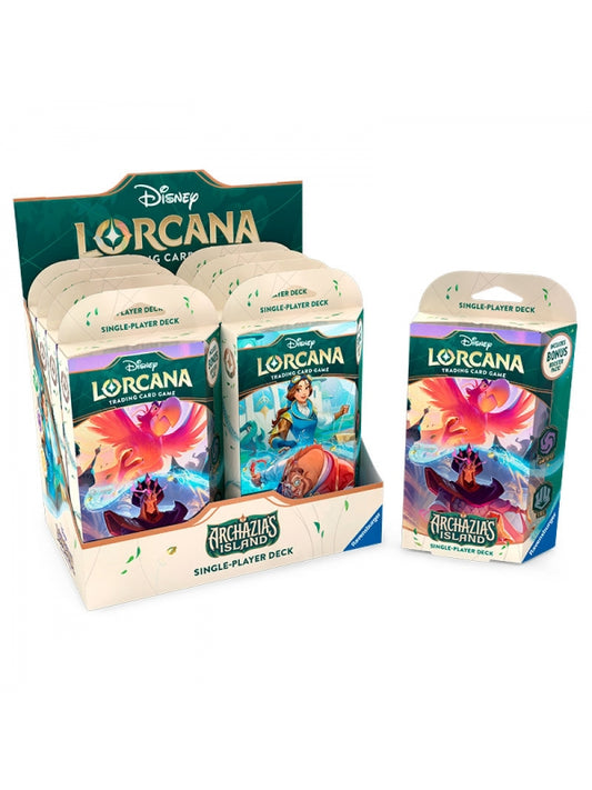 Mazos de inicio (8 unidades) Archazia’s Island Inglés - Disney Lorcana TCG
