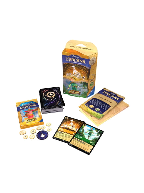 Mazos de inicio (8 unidades) - Into the Inklands - Inglés - Disney Lorcana TCG