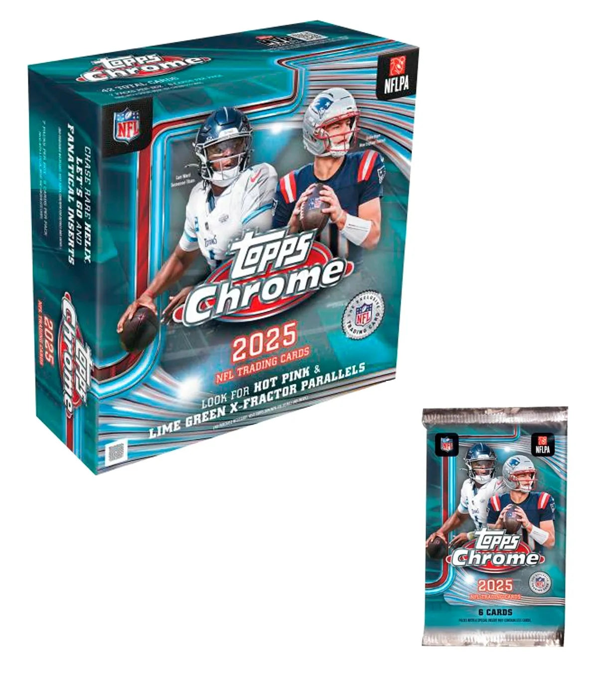 Mega Box NFL Temp 2025 - Topps Europe