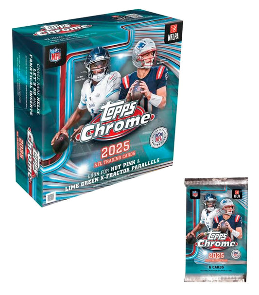 Mega Box NFL Temp 2025 - Topps Europe