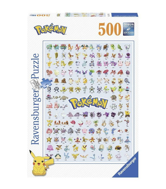 Puzzles (500 piezas) Pokémon - Ravensburger