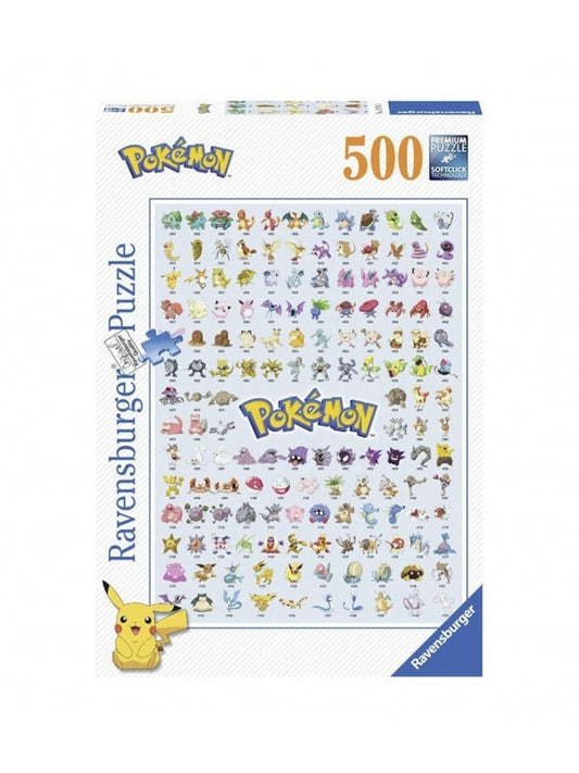 Puzzles (500 piezas) Pokémon - Ravensburger