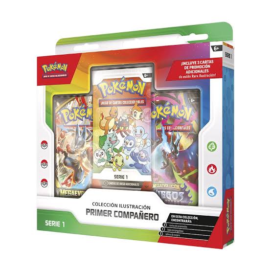 Ilustración Primer Compañero - Serie 1 de JCC Pokémon