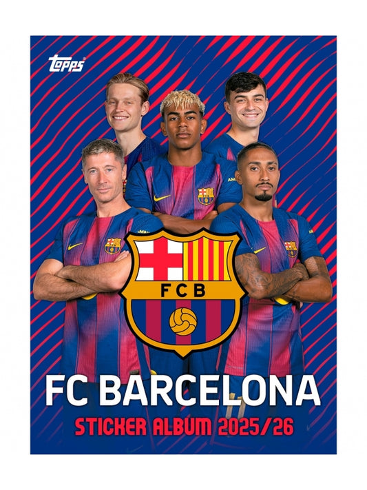 Sticker Álbum 2025/26 FC Barcelona - Topps Europe